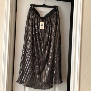 Torrid Metallic Midi Skirt